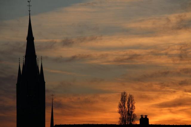 Gezicht op de Vitus…